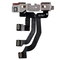 Replacement Front Camera Module With Sensor Proximity Light Face ID Sensor Flex Cable For iPhone X XR XS XSMax