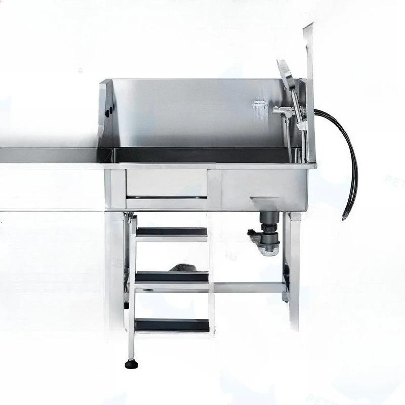 

304 stainless steel, 34-inch bathtub for pet stores