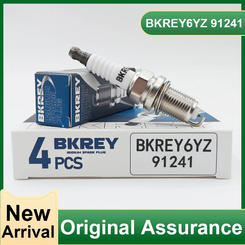 4/20pcs BKREY16YZ 91241 Brand New Iridium Spark Plug For Toyota For 90919-YZZAA 90919 YZZAA Q16-U 90919YZZAA Car Accessories