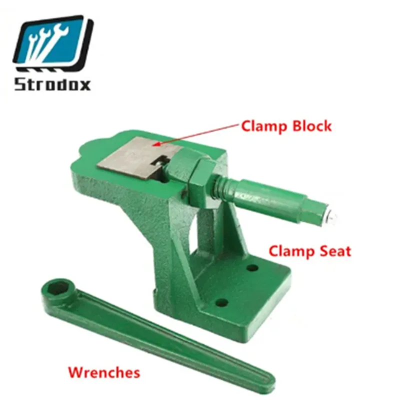 Pince rapide universelle polygone gabarit forage taraudeuse perceuse petite pince à mâchoire plate serrage manuel Base étau fixe