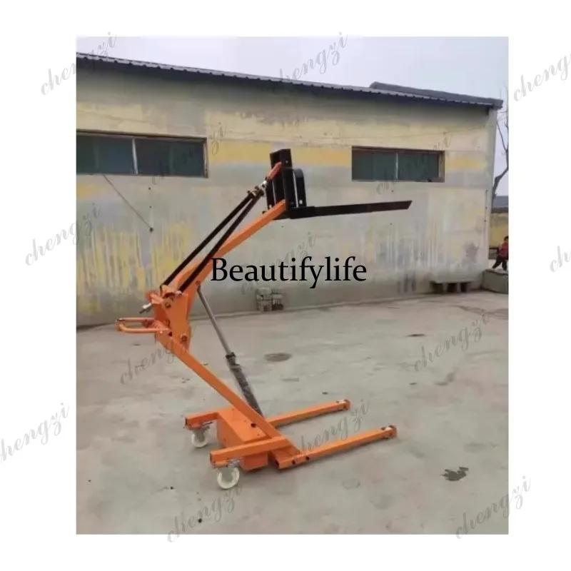 

A81 Electric Pallet Stacker Forklift Foldable Electric Extended Forklift