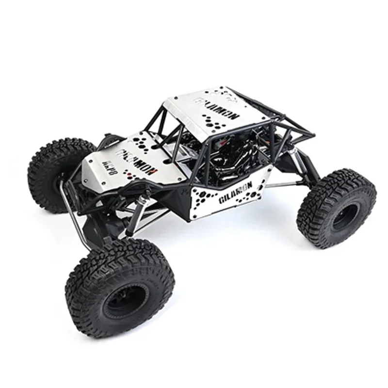 1/8 RC 크롤러용 은빛 금속 자동차 쉘 방탄복 1세트 AXIAL GILAMON AXP8