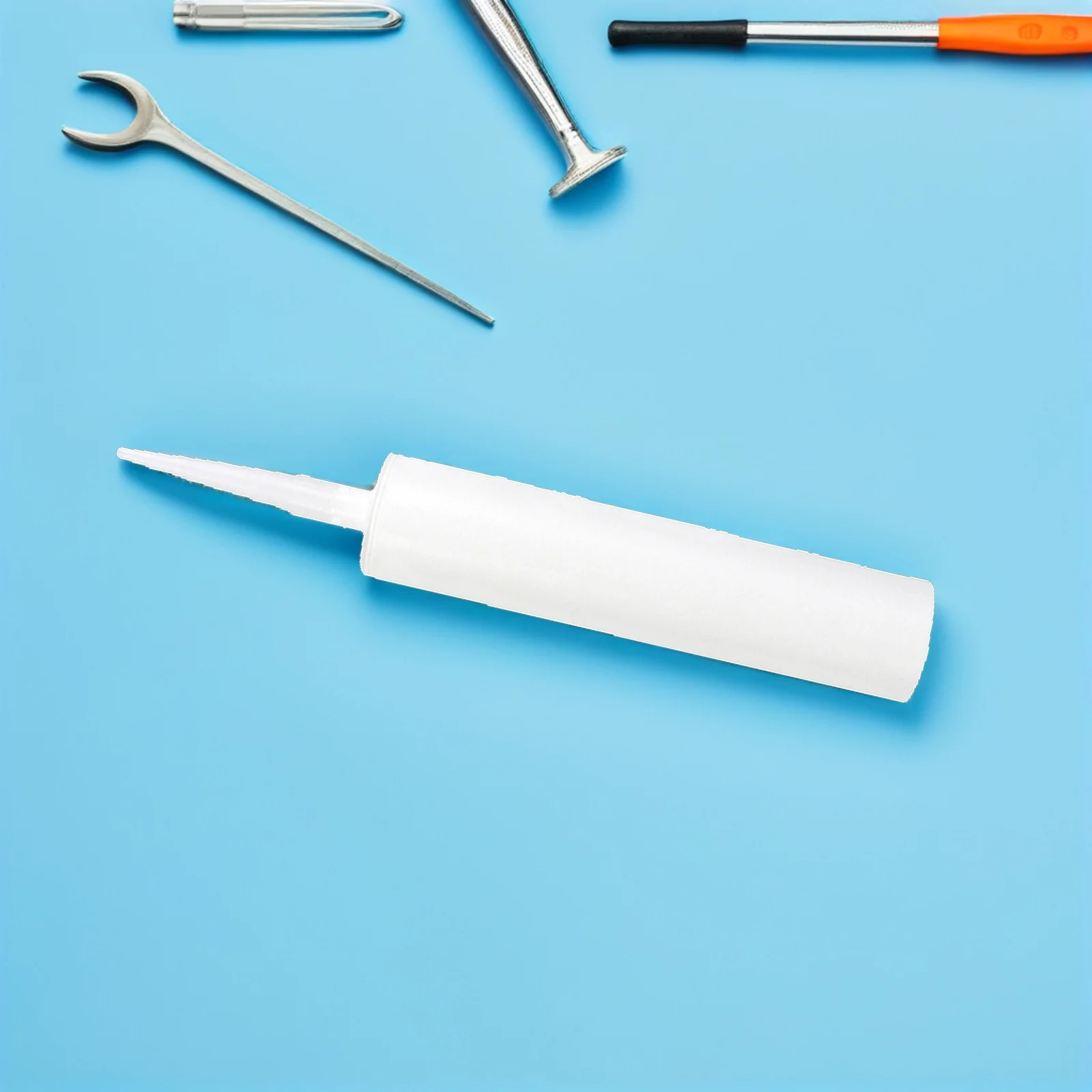 

9Pcs Fillable Caulk Tubes Empty Squeeze Pipes Reusable for Caulking Sealant Latex Mixing Colors Leaks Waterproofing