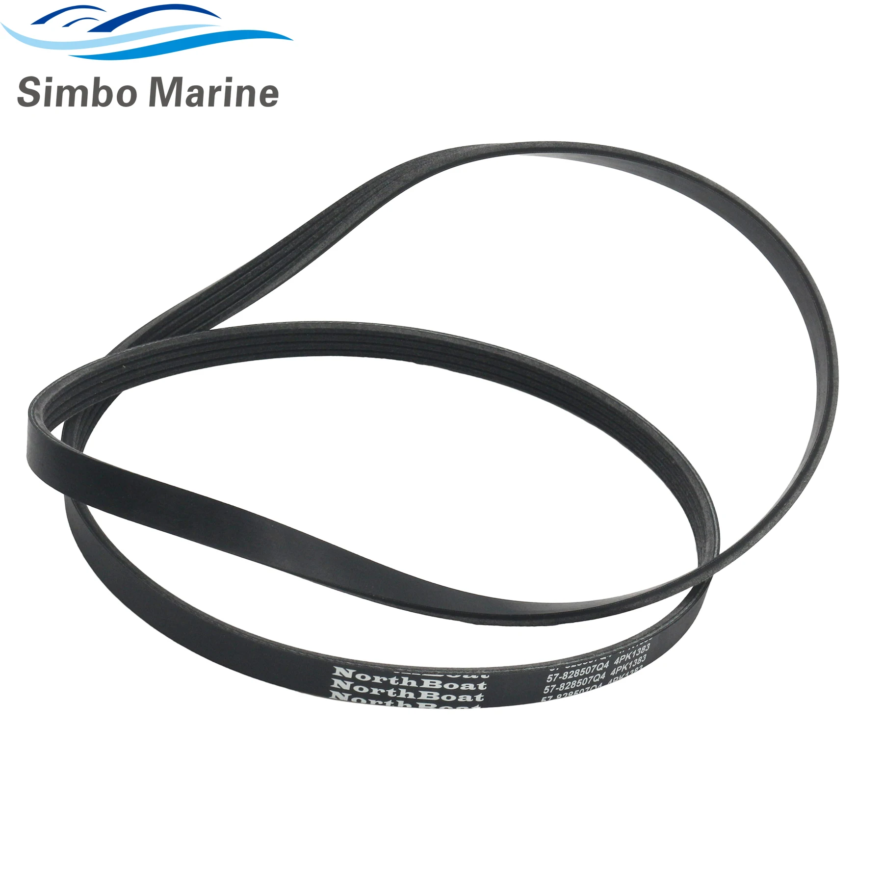 

Serpentine Alternator Belt 828507Q4 Fits for Mercury Mariner Outboard V6 2.5L 135HP 150HP 175HP 200HP DFI Marine Motor 8M0012300