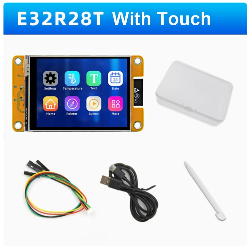 Keyestudio 2.8-inch ESP32-32E Display Screen LCD TFT Module 320x480 WIFI+Bluetooth W/ROOM for Arduino