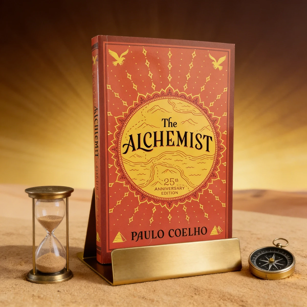 El Alquimista de Paulo Coelho |   Edición del 25.º Aniversario |   Lectura de literatura clásica de aventuras, fábulas y crecimiento espiritual