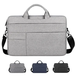 Laptop Bag Sleeve Case Shoulder HandBag Notebook Pouch Briefcases 13 14 15 15.6 inch For Macbook Air Pro 13.3 15.4 HP Asus Dell