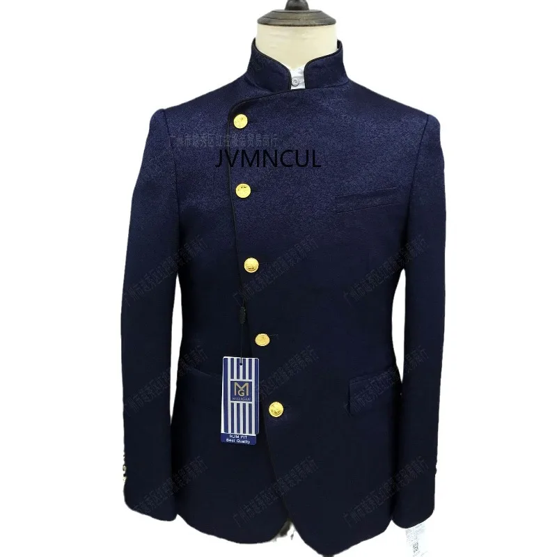 

Men's Zhongshan Style Men's Formal Suit Men's Summer Performance White Suit Tang Suit In Stock For 2026