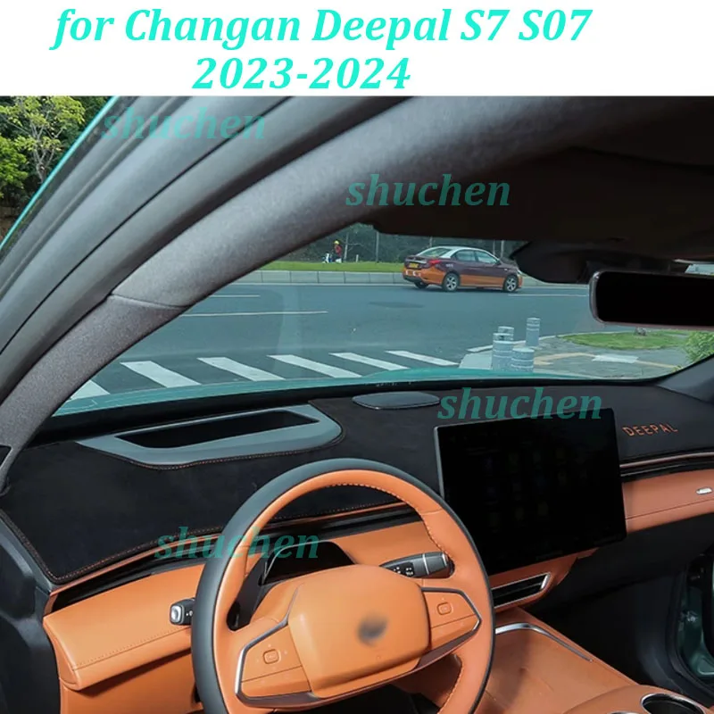 

Car Dashboard Light-proof Pad for Changan Deepal S7 S07 2023-2024 Instrument Panel SunShade Cover Dashmat Interior Accessories