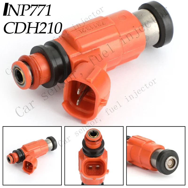 Q+ INP771 1PCS Fuel Injectors CDH210 880887T For Yamaha F115 HP Outboard 00-2011 XT