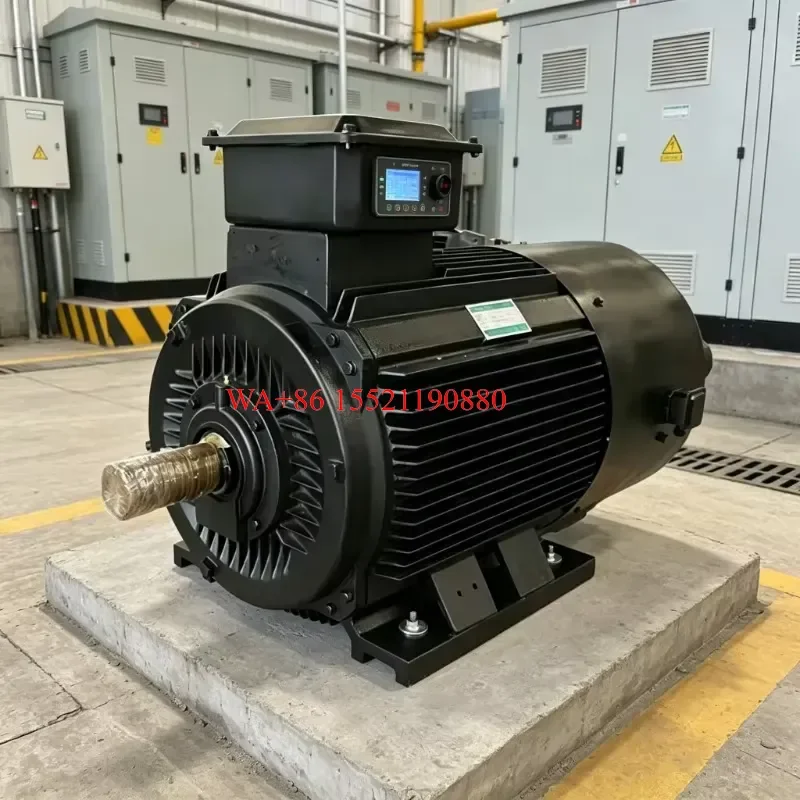 WMWMNU for Enning 3KW Permanent Magnet Vertical Wind Turbine Synchronous Generator Silent Hydro Water Turbine 48Vac-1140Vac