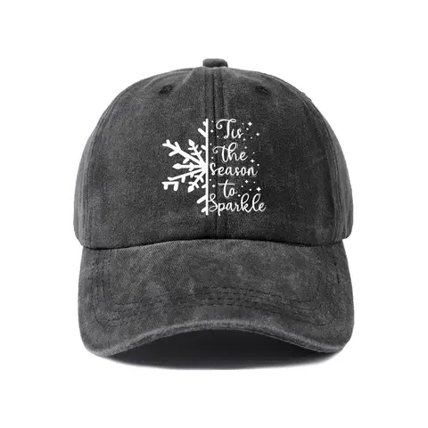 Faith Tree Quote Graphic Baseball Cap, Vintage Washed Adjustable Unisex Dad Hat, Streetwear Gift