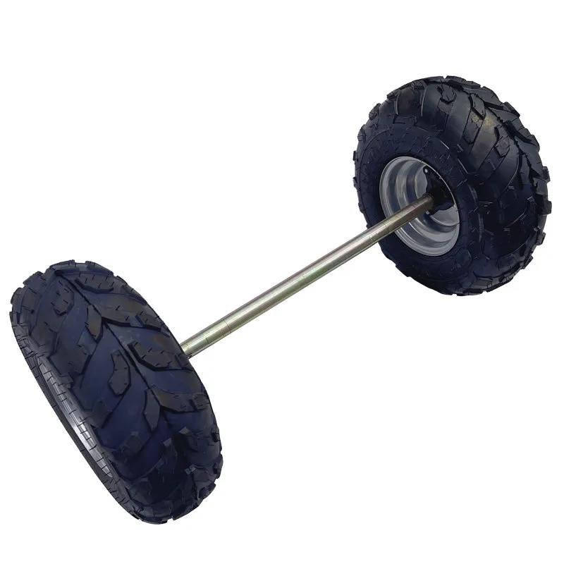 Modified Rear Axle Accessories for Three or Four Wheeled Beach Motorcycles with Disc Brakes on The Rear Axle