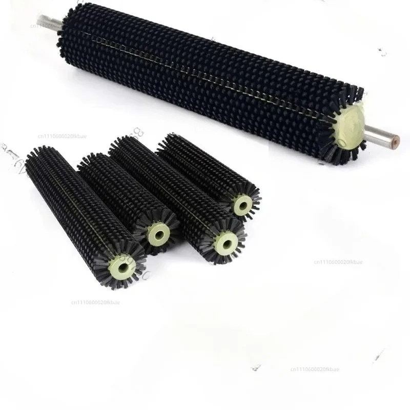Industrial brush roller roller brush cleaning dust removal nylon roller brush