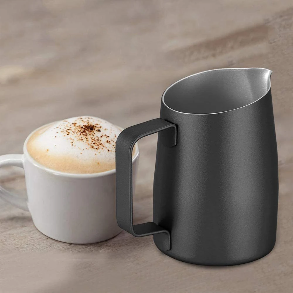 YouMI YM02 400ML 304 Stainless Steel Espresso Steaming Coffee Barista Latte Frother Cup Coffee Milk Jug Pitcher