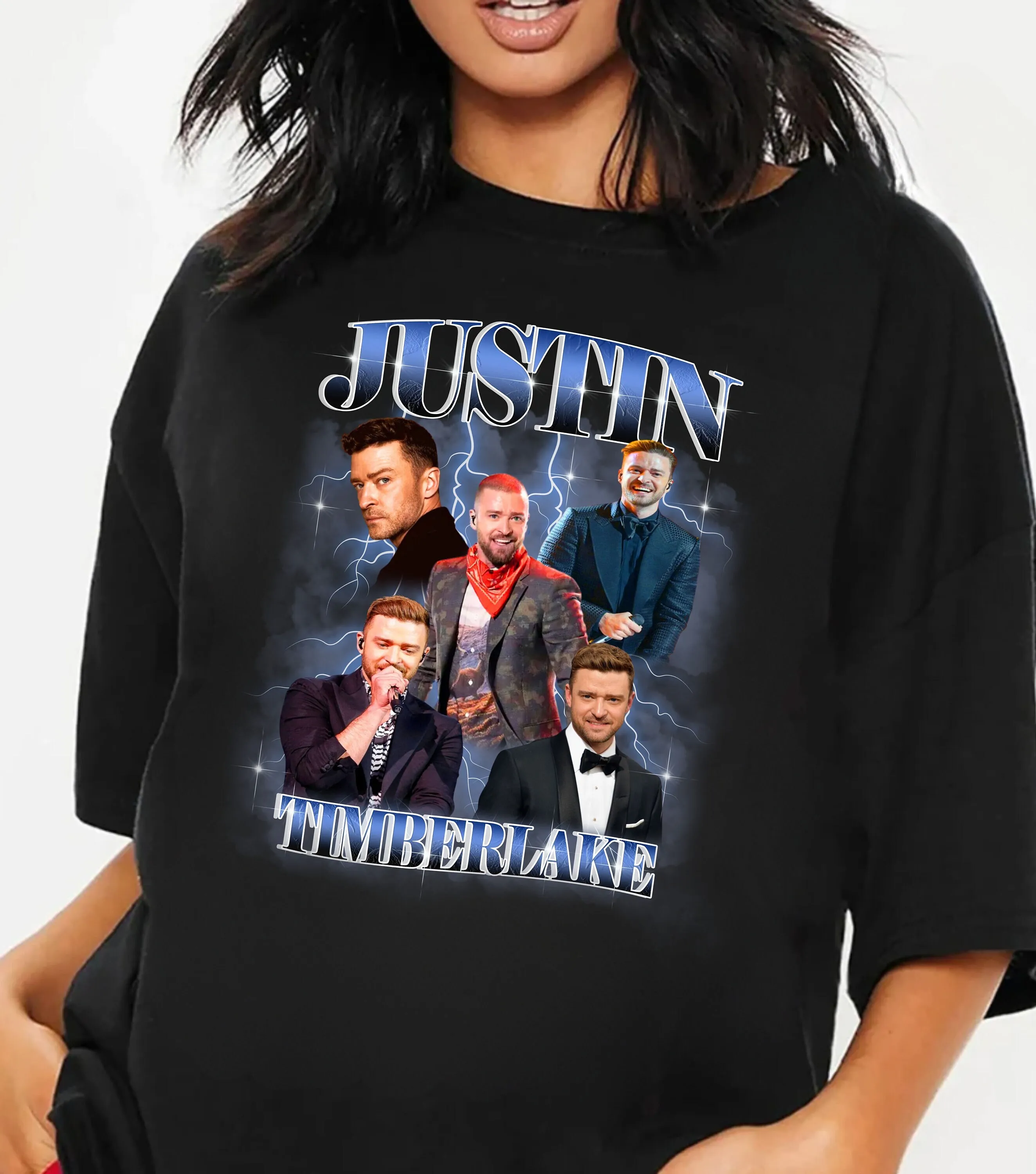 2024 Justin Timberlake Tour T Shirt Forget Tomorrow World Concert Group