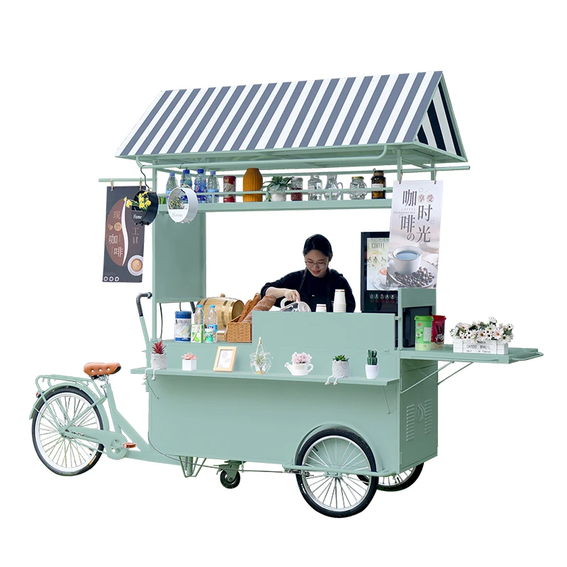 

Nordic dining car mobile Meichen prop car custom mobile stall car catering milk tea coffee ice cream sales truck