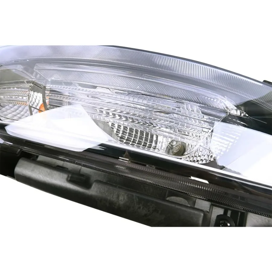 مجموعة المصابيح الأمامية الهالوجين من الجانب الأيسر للسائق مع ضوء النهار الجري لترقية الإضاءة الأمامية للمركبة المتوافقة مع كيا S #6