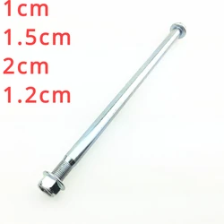 STARPAD Motorcycle 10M12M15 Front Axle Shaft Electric Vehicle Rear Fork Shaft Hub Axle Rough 1.5cm / length 31.5cm