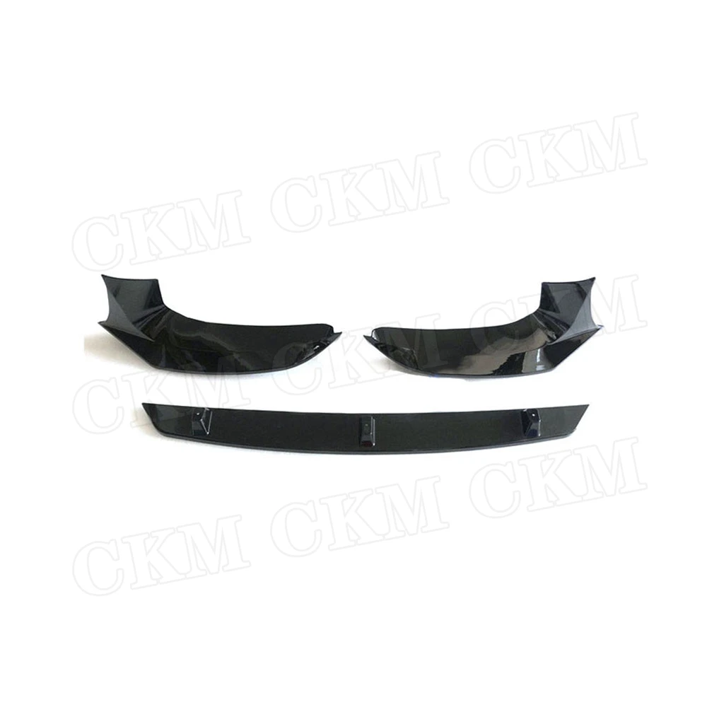 ABS Material Front Bumper Lip Splitters for BMW 5 Series G30 G31 520i 530i 540i M Sport 2017 2018 2019 Head Chin Guard