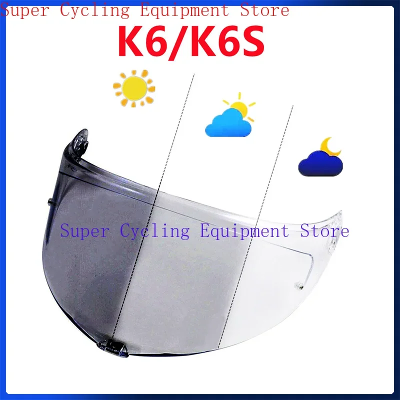 

Photochromic Lenses Helmet Shield Lens for AGV K6 for HJC RPHA 11 RPHA 70 HJ26 for NOLAN X803 for SHOEI GT Air for Motorax R50s