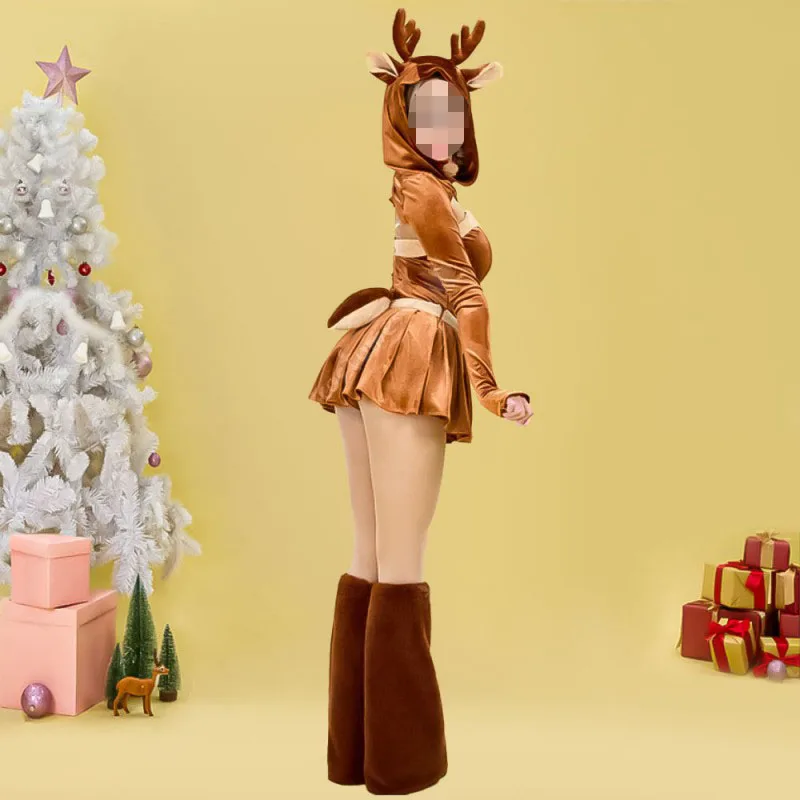sexy reindeer suit Sexy Babe Reindeer Bedroom Costume main image 1