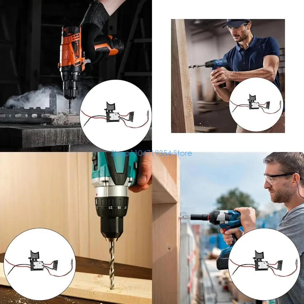 0XLD Variable Speed 12V Lithium Drill Switches With Interchangeable M 3.5 Terminals