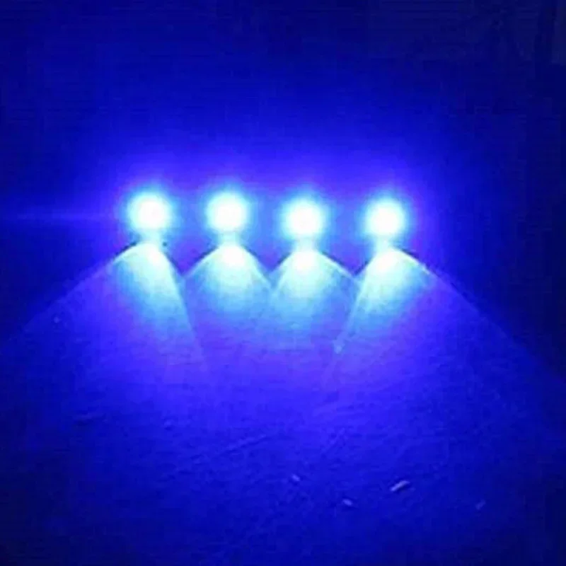 4x 12v LED Boat Light Waterproof Marine Dock Deck Outrigger Spreader Transom Underwater Troll Fishing Light