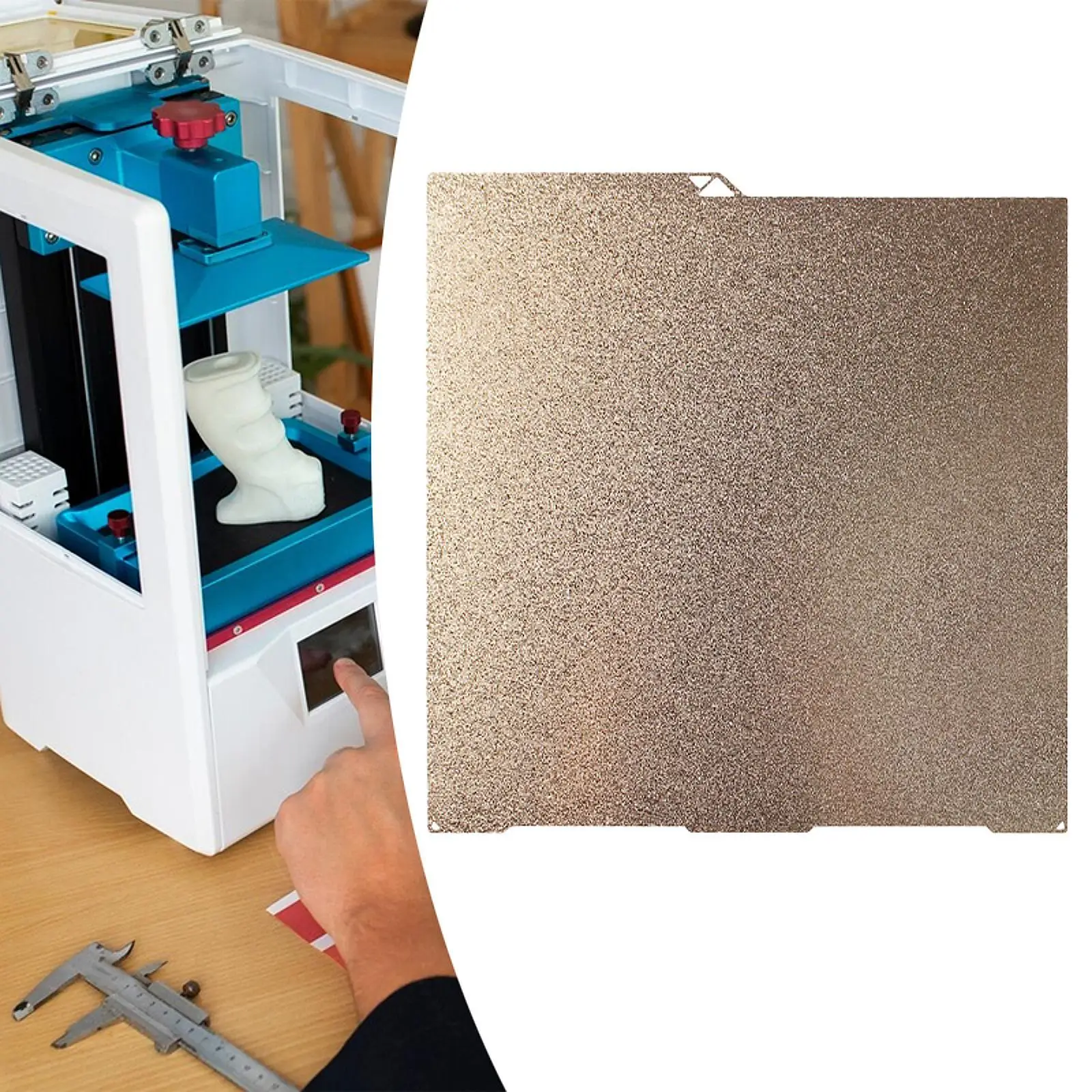 

3D Printer Build Plate,3D Printer Platform,Printing Platform Board,Double Sided Pei Steel Sheet,Print Bed Sheet for Kobra 3