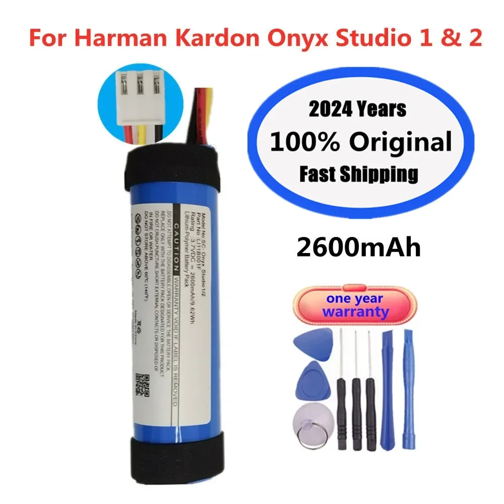 2024 Years Original Speaker Battery For Harman Kardon Onyx Studio 1 2 3 4 5 6 Go Play Mini / Onyx mini Battery Bateria Fast Ship