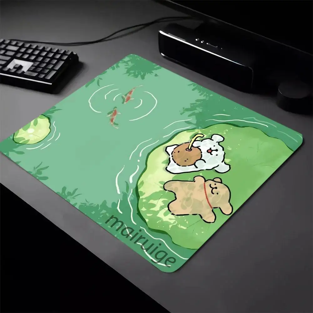 

Cartoon Animals Mouse Pad 40X45 Large Square Computer Office Game Table Mats Small Decor Desk Pads Rubber Anti-slip PC Mousepads