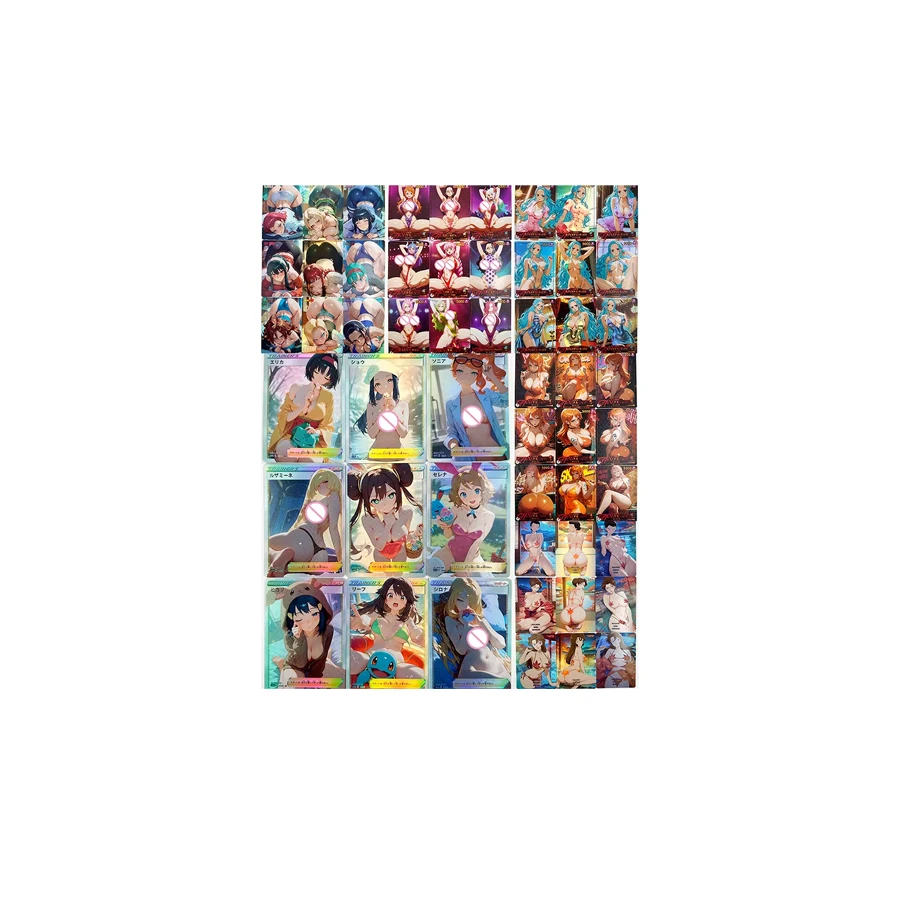 PTCG Cynthia Android 18 Tsunade Nami Toys Hobbies Hobby Collectibles Game Collection Anime Cards