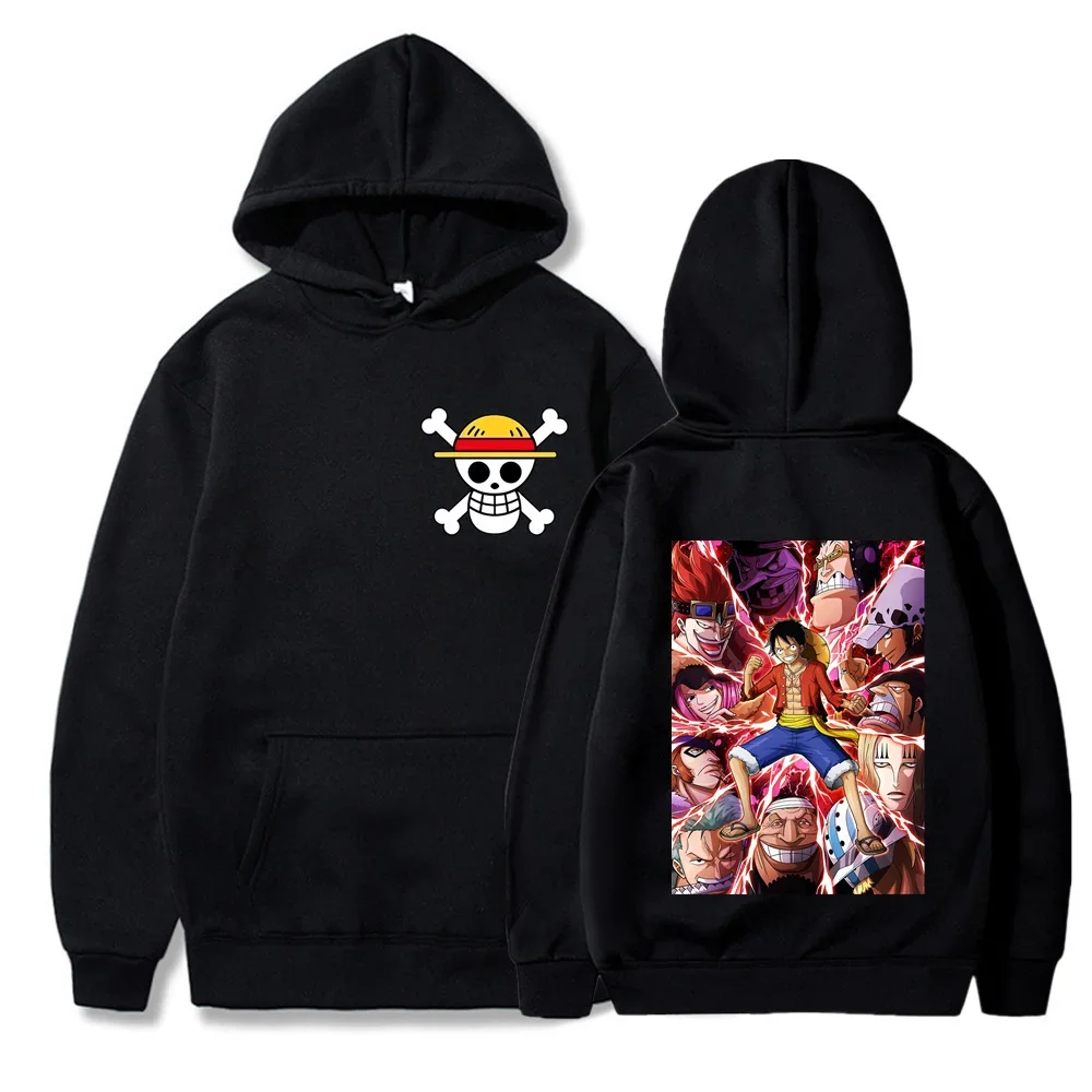 

Lufy Supernovas One Piece Lightweight Hoodie Autumn and Winter Men's Fashionable Warm Sweatshirt