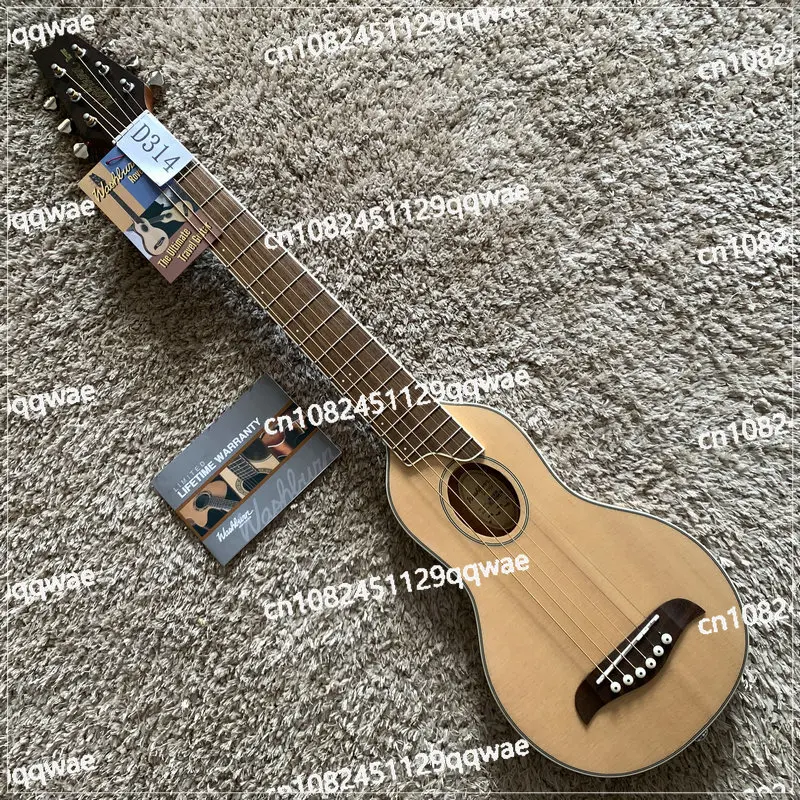 34-Inch Spruce Acoustic Guitar Surface Veneer Travel Strap Bag