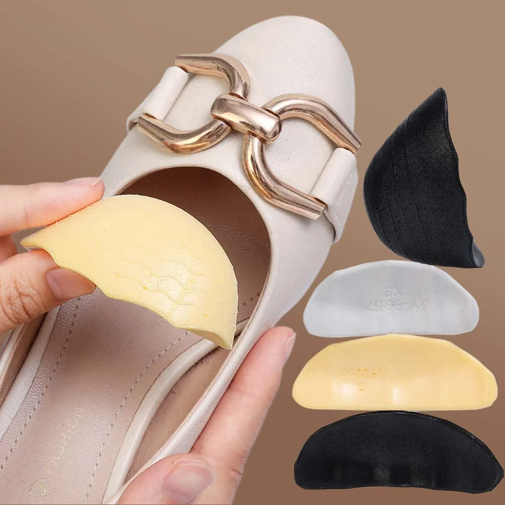 Anti SLIP ฟองน้ํา Forefoot ใส่แผ่นปรับขนาดรองเท้า Toe Pad Toe ด้านหน้าเบาะบรรเทาอาการปวด Protector ผู้หญิงส้นสูงของขวัญ
