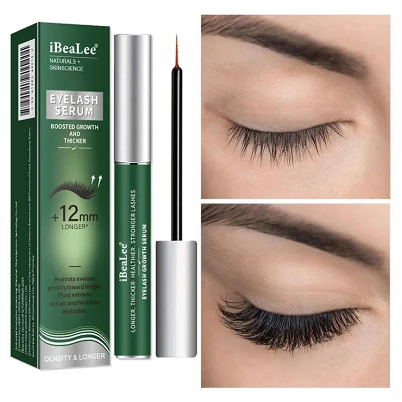 Rápido Cílios Crescimento Soro Natural Cílios Enhancer, mais completo, mais grosso Curling, Lash Tratamento, Eye Care, Maquiagem Beleza, 7 Dias