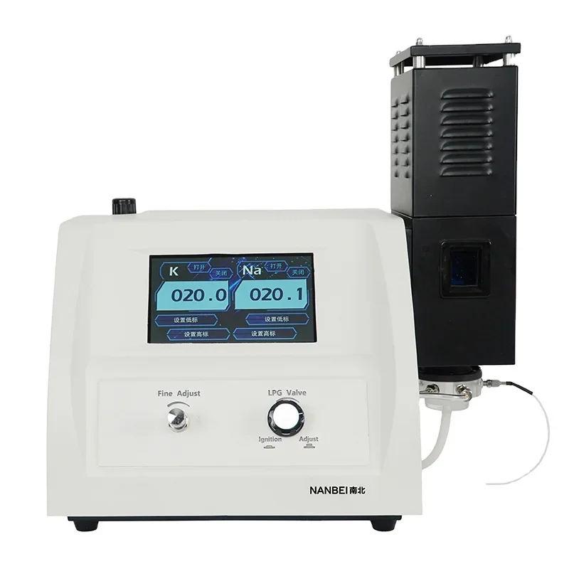 Lab Analyzer Soil Test Flame Photometer for Water Analysis