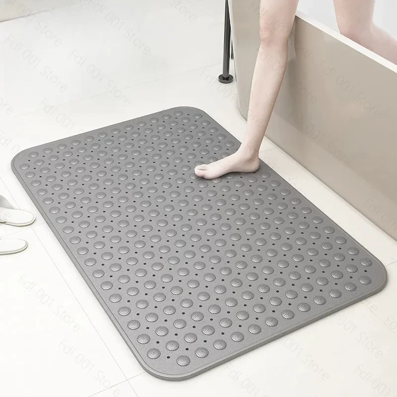 Textured Surface Non Slip Bath Mat Massage Floor Mat for Bathroom Shower Foot Rest Use