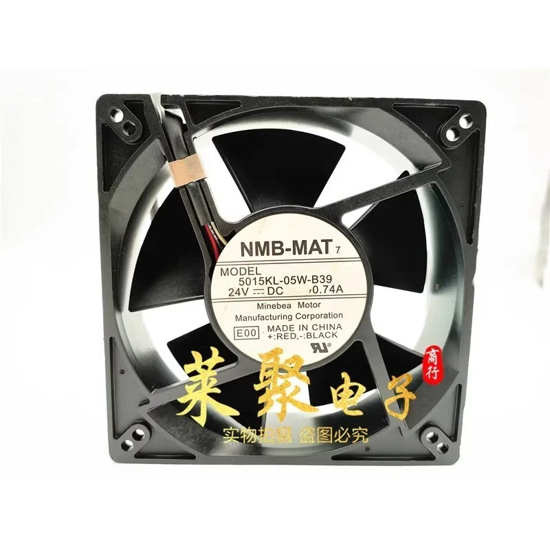 

C for NMB 5015KL-05W-B39 DC24V 0.74A 12738 3-Wire Silent Cooling Fan