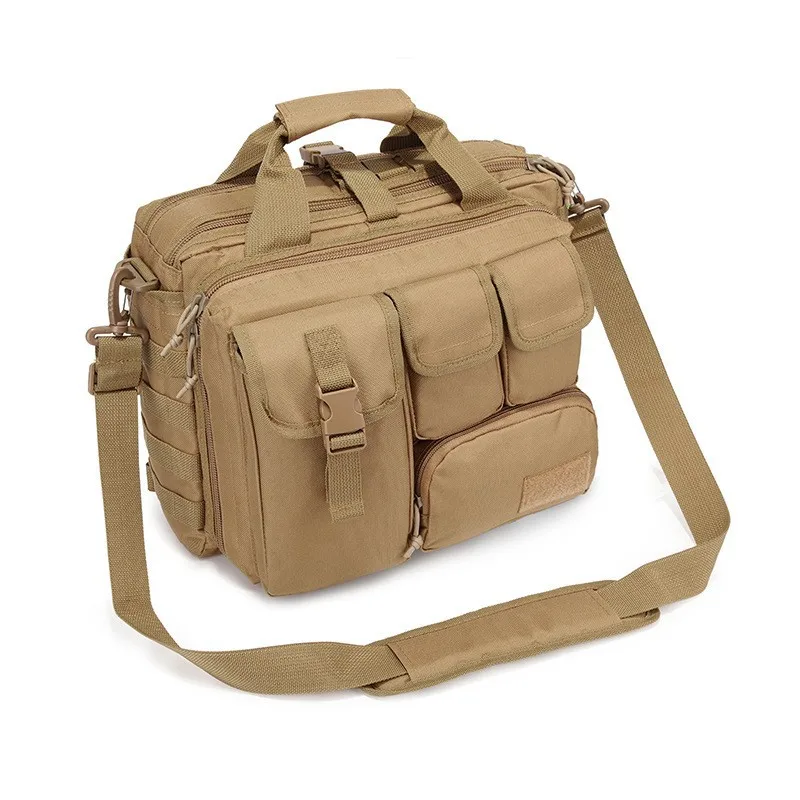New Backpack Tactical Molle Nylon Messenger Shoulder Bag Laptop Handbags Briefcase Outdoor Multifunction Climbing Bag - view 4