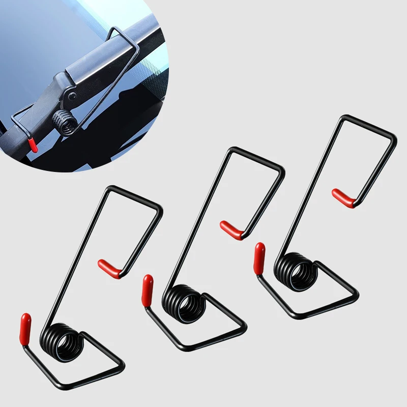 New Car Wiper Booster Spring Universal Intelligent Wiper Arms Alloy Rubber Windscreen Wipers Spring Auto Replaceable Parts Tools