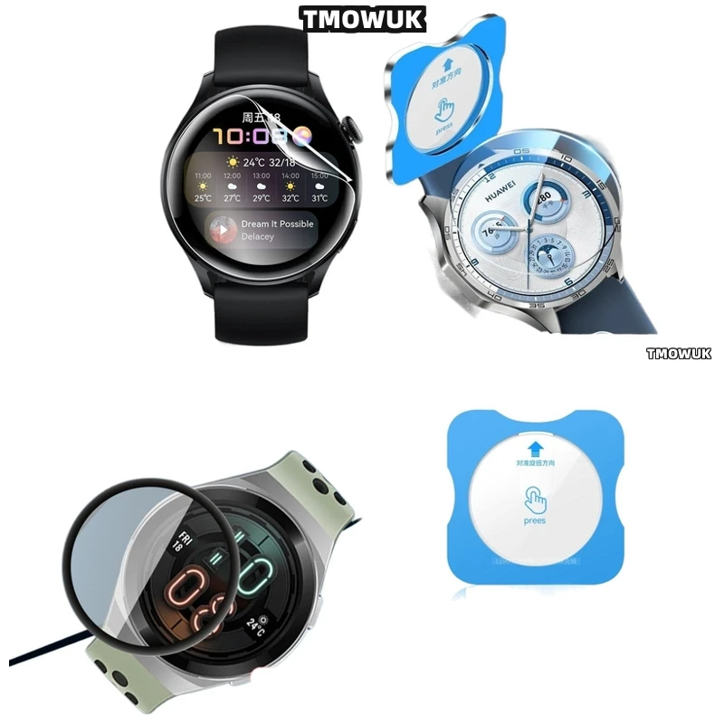 

For Huawei WATCH GT2 GT3 GT4 GT5 Pro Cyber Ultimate 41 42 43 46mm, True-to-Life Display Glass