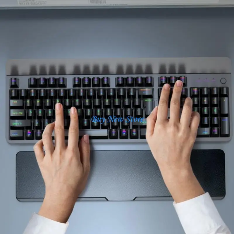 

20CE 2 in 1 Keyboard Wrist Rest Pad and Desktop Organization Partition Storage Box