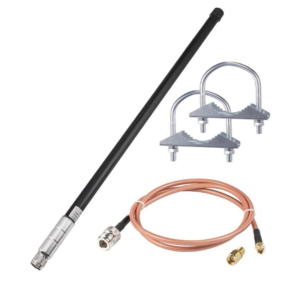 Fiberglass Construction Outdoor Antenna Providing Reliable Connectivity at Frequencies of EU868 US915 Mhz Range