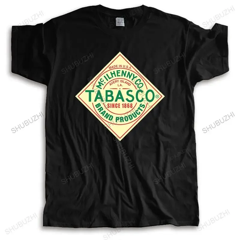 Camiseta para mujer, ropa de calle negra, camiseta para mujer, ropa, camiseta de moda de verano con salsa de Tabasco