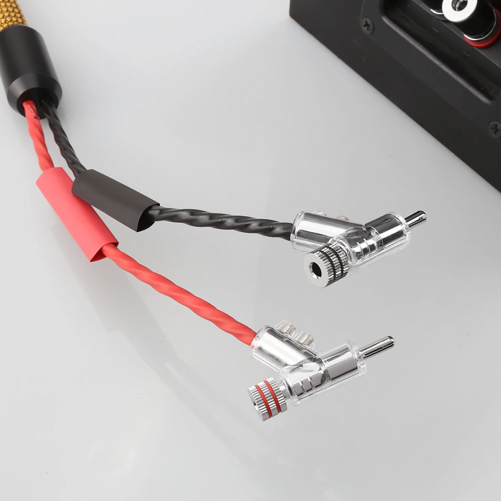 Hifi Audio 4 Stück MCA Vergoldete Bananenstecker HiFi Lautsprecher Bananenstecker-Verbinder – Detail 15