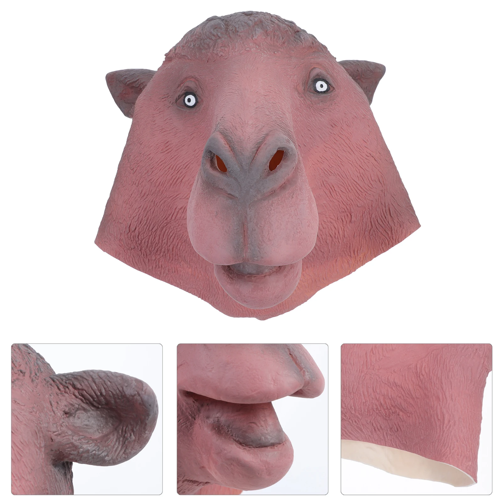 CAMEL HEAD COVER Super หน้ากากสําหรับผู้หญิงผู้ชายเครื่องแต่งกาย Carnival PARTY ฮาโลวีนคอสเพลย์อุปกรณ์เสริมน่ากลัวผู้ใหญ่บทบาทเล่น Props