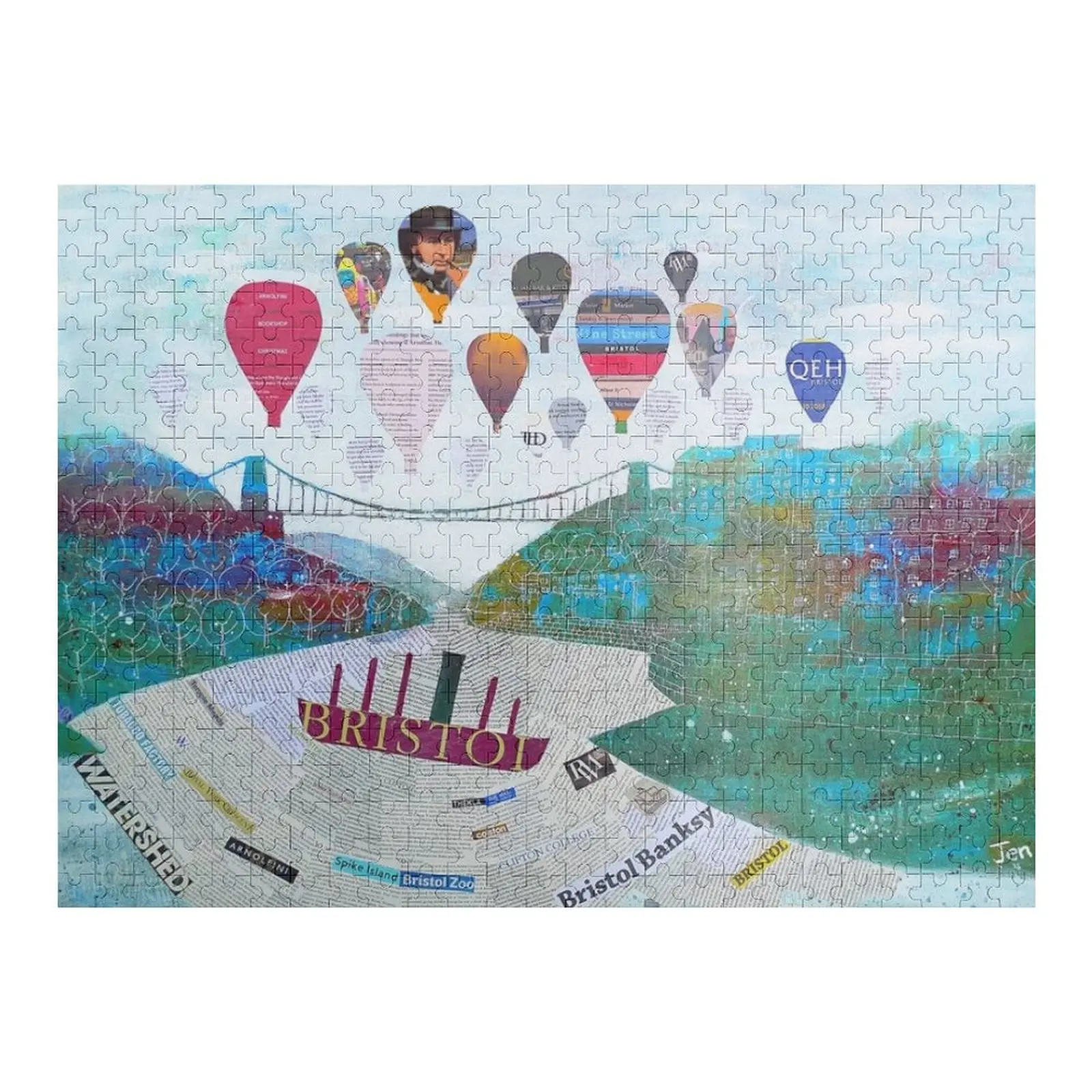 

Вау! Бристольский пазл для взрослых, деревянный пазл для детей