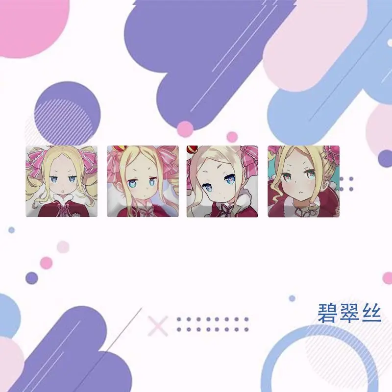 جديد إعادة: صفر كارا هاجيميرو Isekai Seikatsu Rem أنيمي الأجهزة الطرفية الإبداعية الكرتون عبر محور أغطية المفاتيح الزخرفية Bestie الهدايا