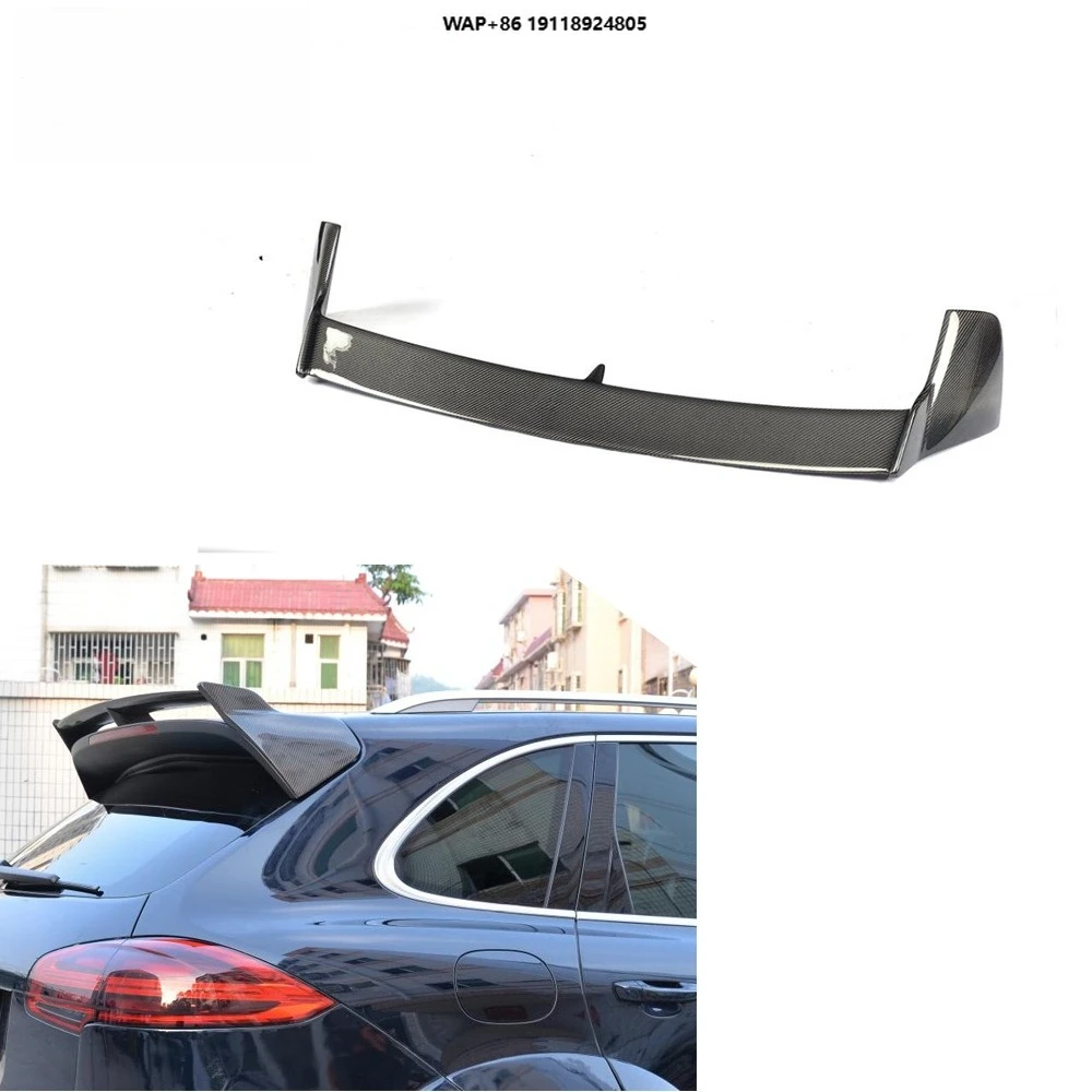 

Carbon Fiber Rear Roof Wing Spoiler for Cayenn E 958 Turbo S Sport 4-Door 2015-2017